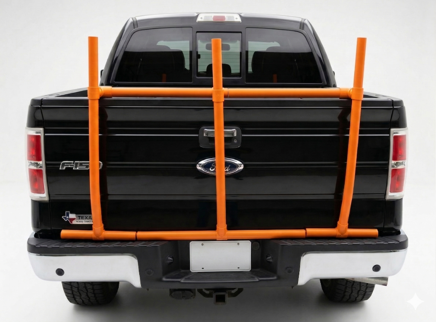 MVTailgate MVT -  Vehicle Tailgate Multi-TV Mount Frame for Pickup Trucks