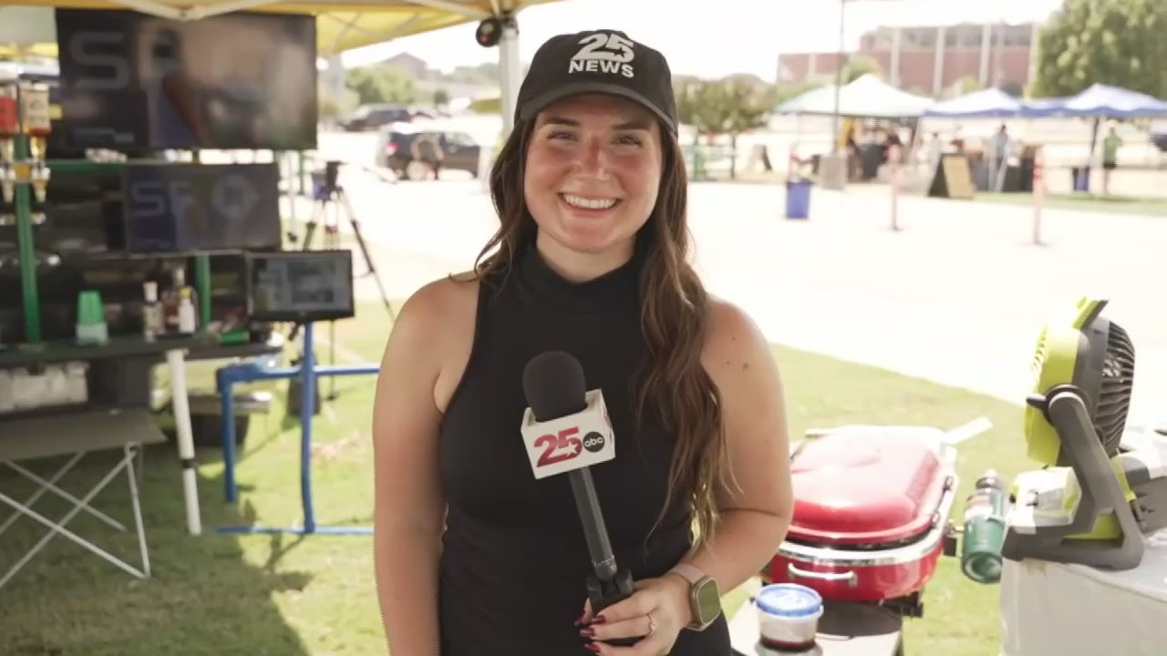 Load video: KVVX 25 Tailgate highlight of our tailgating spot.